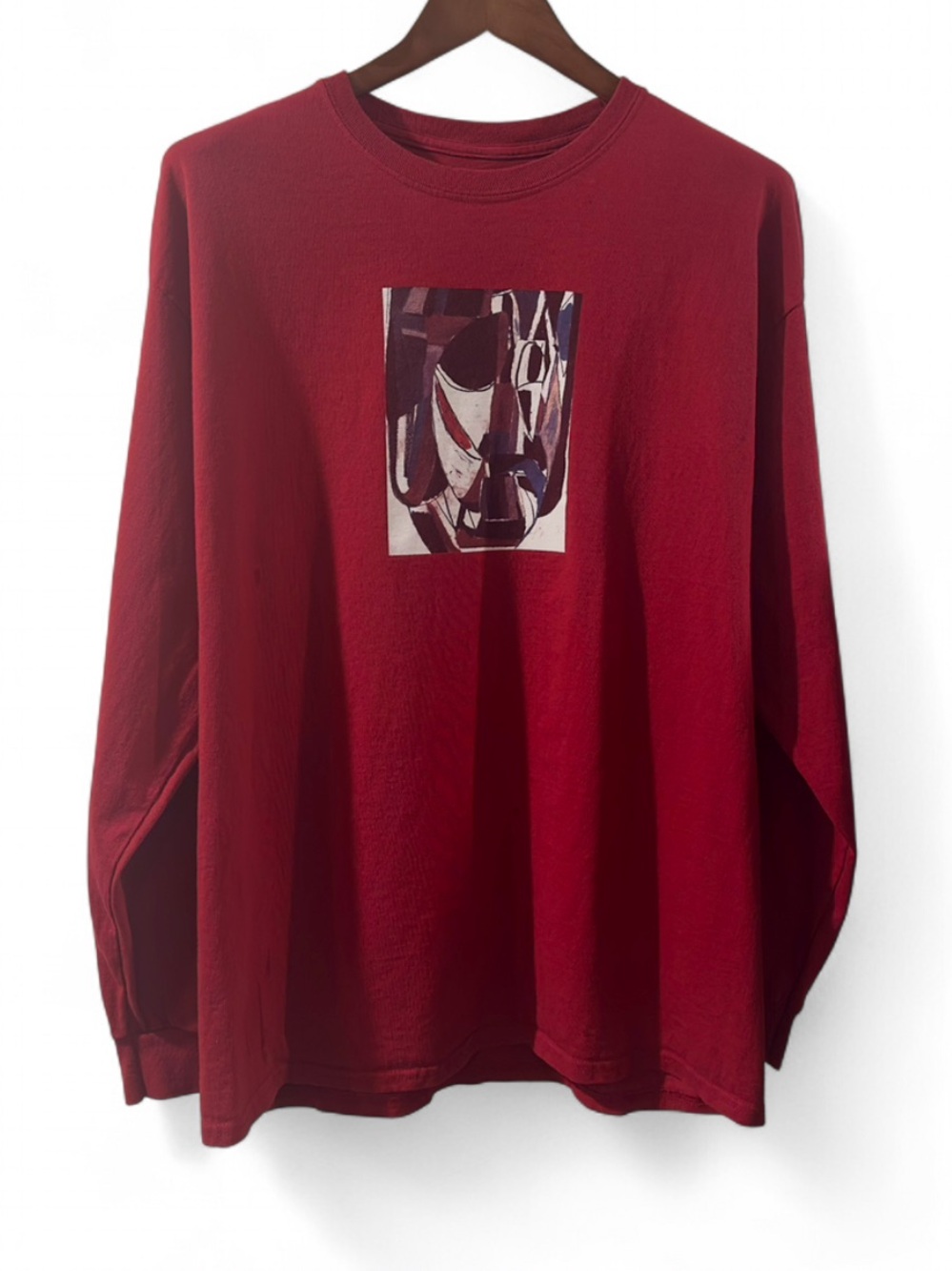 Y2K The Quiet Life Red Graphic Long Sleeve T-shirt Size Men’s XL